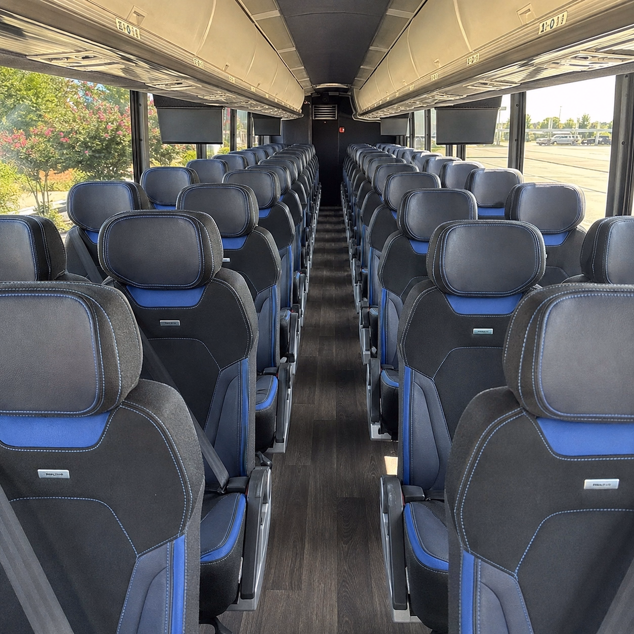 pocatello charter bus rental inside