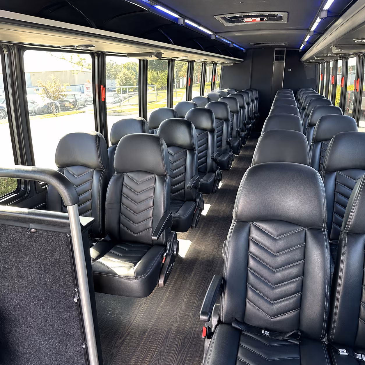pocatello school event transportation onboard seating